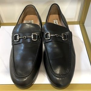 Steve Madden Casual Loafers Dress Shoes BLACK
